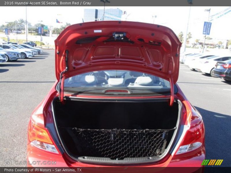 Boston Red / Gray 2016 Hyundai Accent SE Sedan