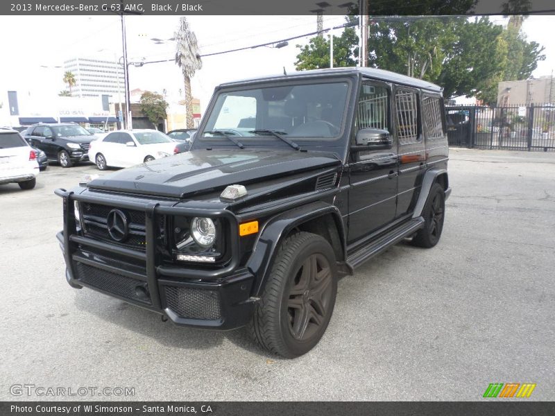 Black / Black 2013 Mercedes-Benz G 63 AMG