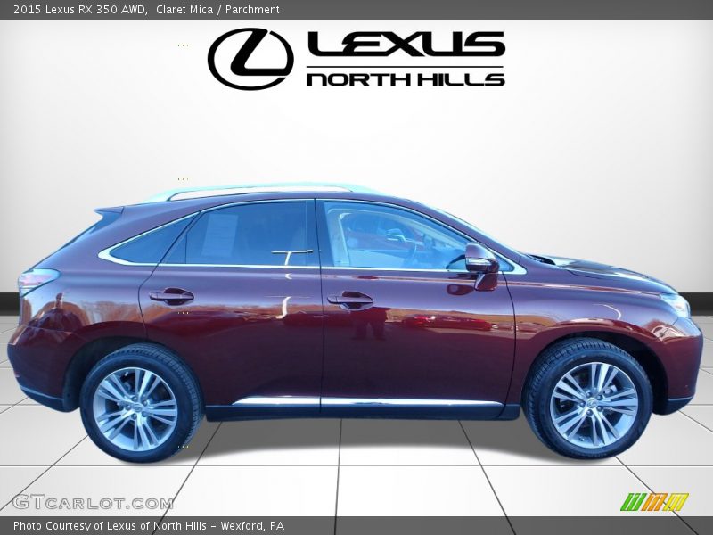 Claret Mica / Parchment 2015 Lexus RX 350 AWD