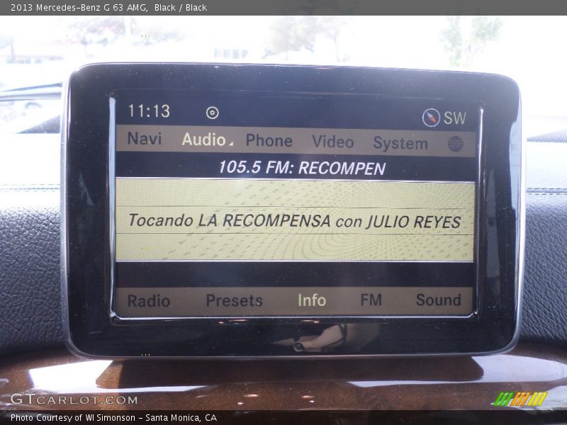 Black / Black 2013 Mercedes-Benz G 63 AMG
