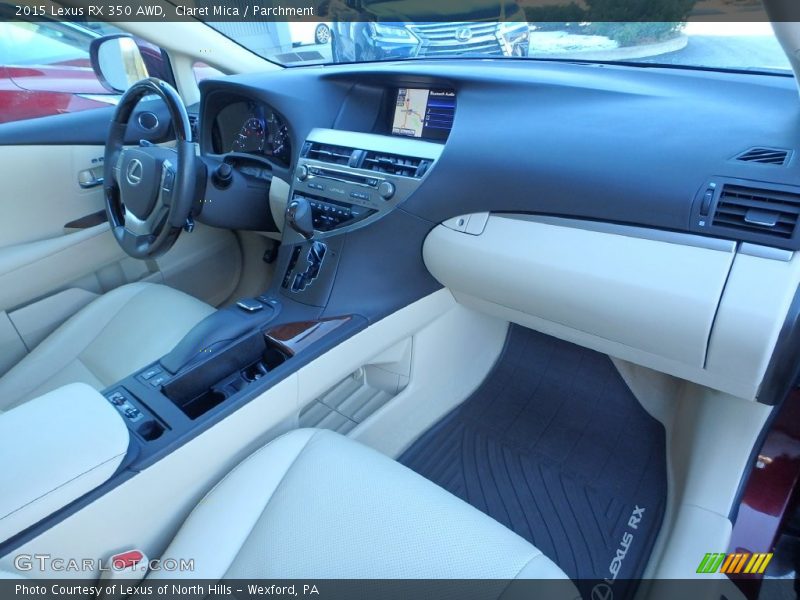 Claret Mica / Parchment 2015 Lexus RX 350 AWD