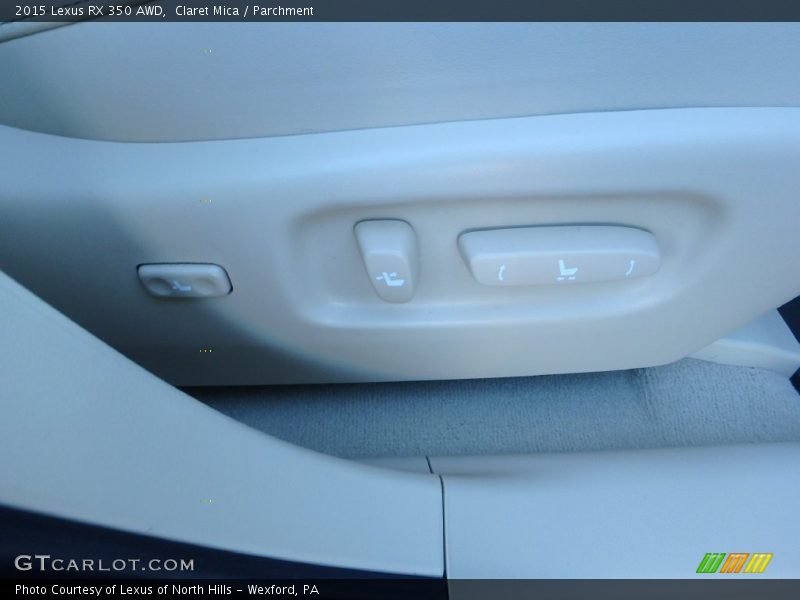 Claret Mica / Parchment 2015 Lexus RX 350 AWD