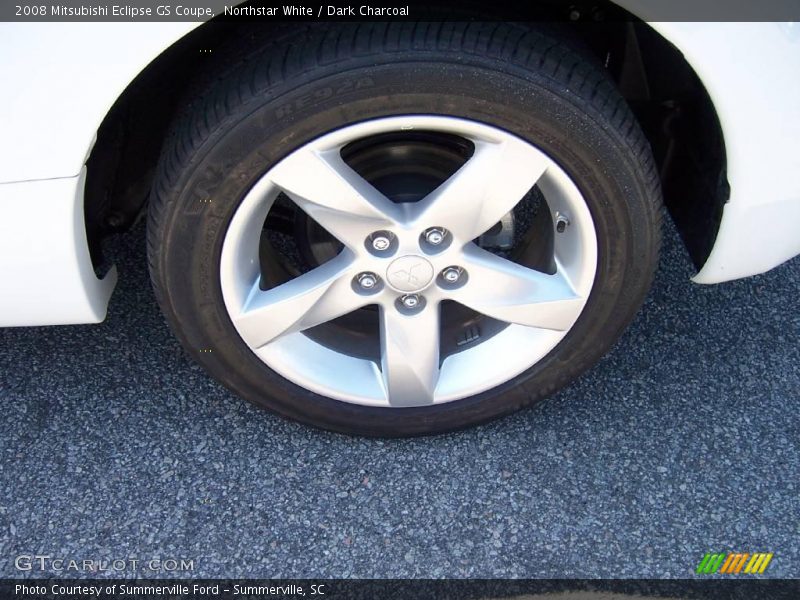Northstar White / Dark Charcoal 2008 Mitsubishi Eclipse GS Coupe