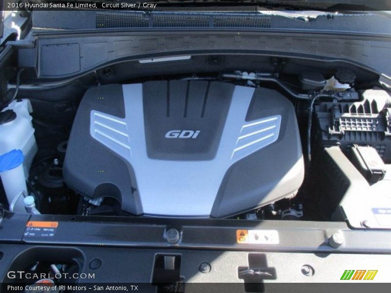 Circuit Silver / Gray 2016 Hyundai Santa Fe Limited