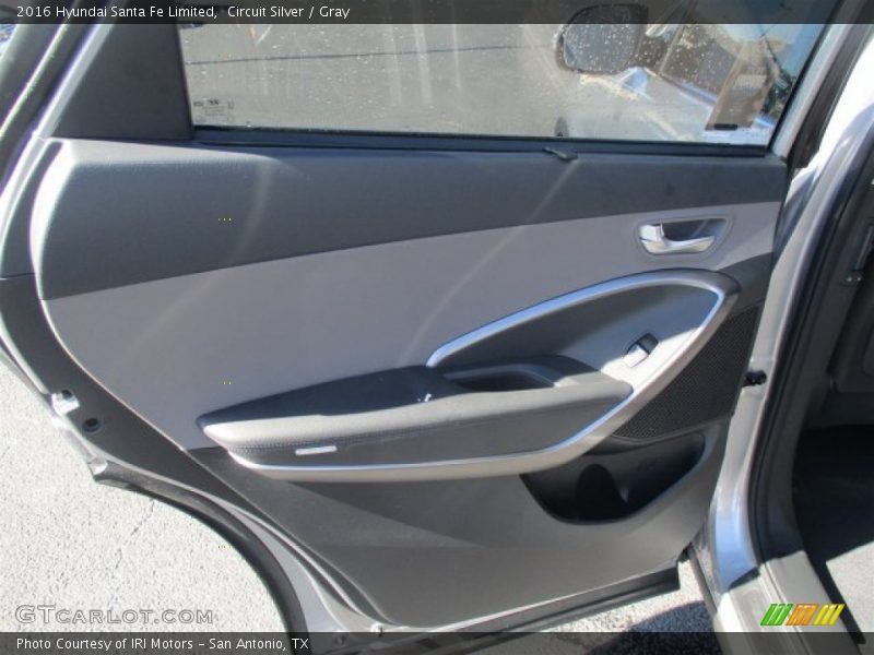 Circuit Silver / Gray 2016 Hyundai Santa Fe Limited