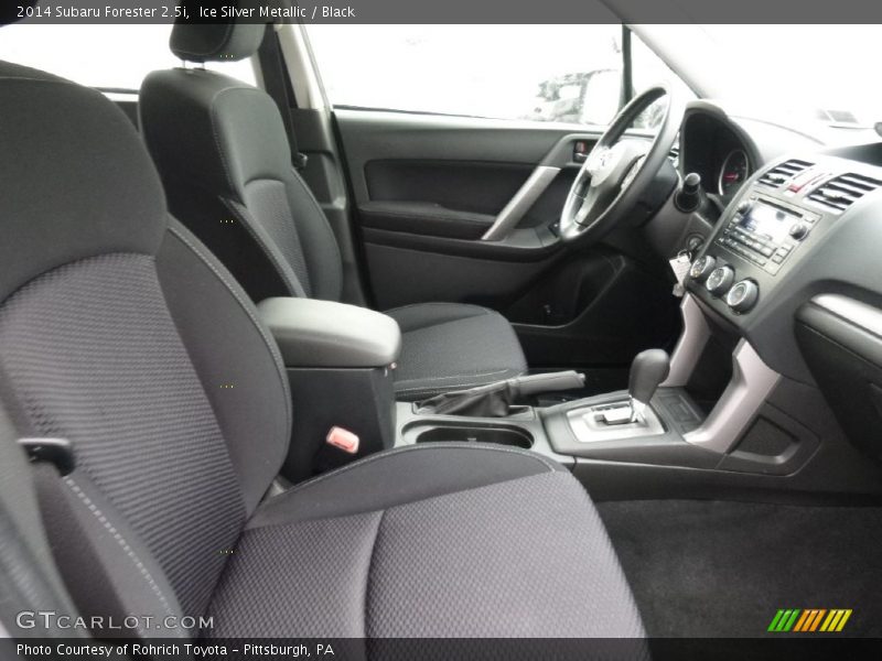 Ice Silver Metallic / Black 2014 Subaru Forester 2.5i
