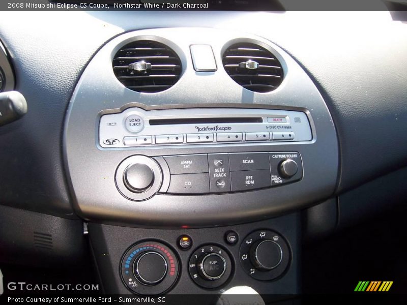Northstar White / Dark Charcoal 2008 Mitsubishi Eclipse GS Coupe