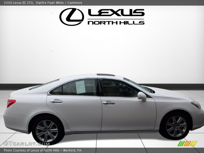 Starfire Pearl White / Cashmere 2009 Lexus ES 350