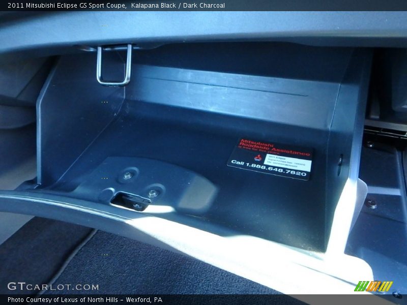 Kalapana Black / Dark Charcoal 2011 Mitsubishi Eclipse GS Sport Coupe