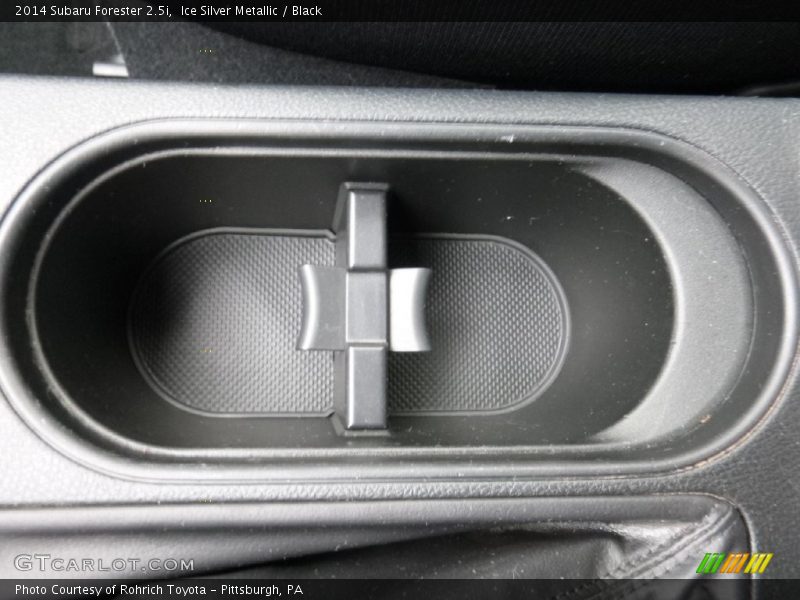 Ice Silver Metallic / Black 2014 Subaru Forester 2.5i