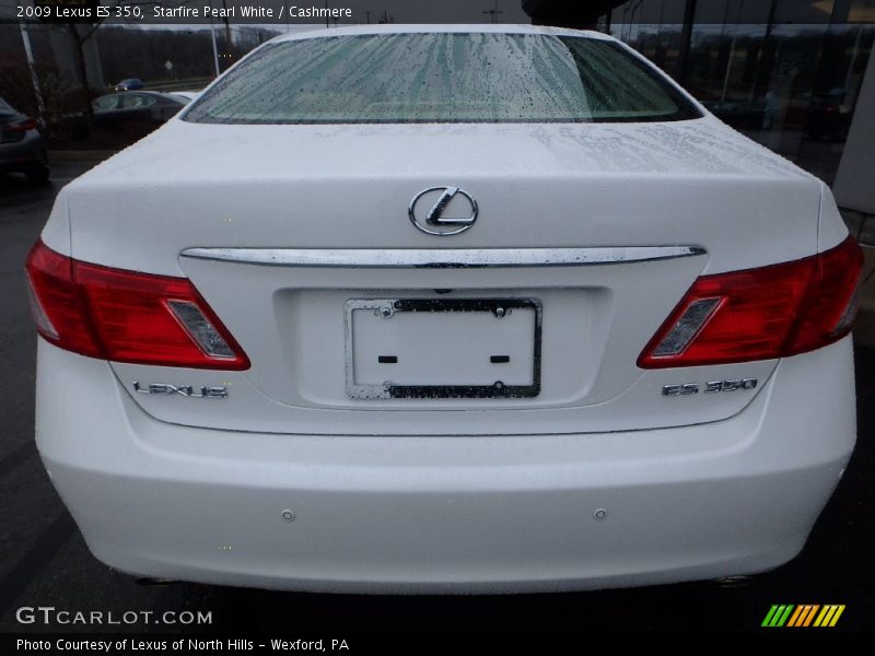 Starfire Pearl White / Cashmere 2009 Lexus ES 350