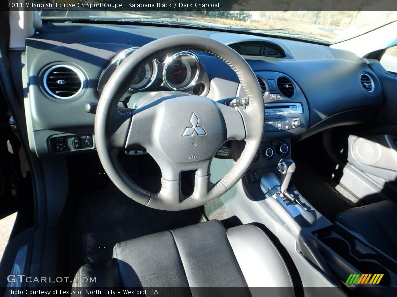 Kalapana Black / Dark Charcoal 2011 Mitsubishi Eclipse GS Sport Coupe