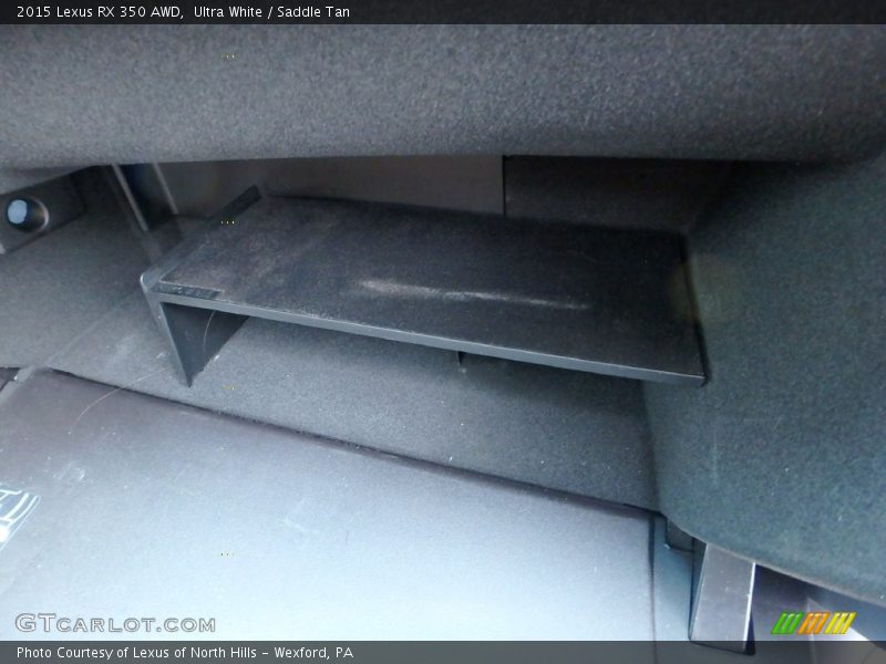 Ultra White / Saddle Tan 2015 Lexus RX 350 AWD