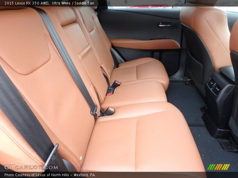 Ultra White / Saddle Tan 2015 Lexus RX 350 AWD