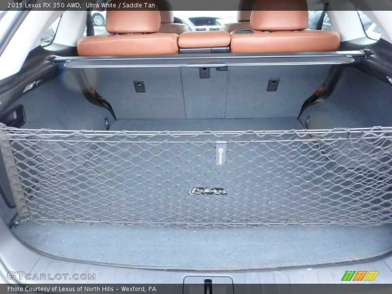 Ultra White / Saddle Tan 2015 Lexus RX 350 AWD