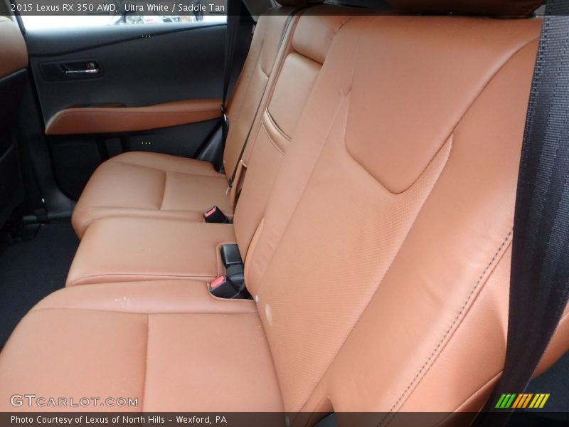 Ultra White / Saddle Tan 2015 Lexus RX 350 AWD