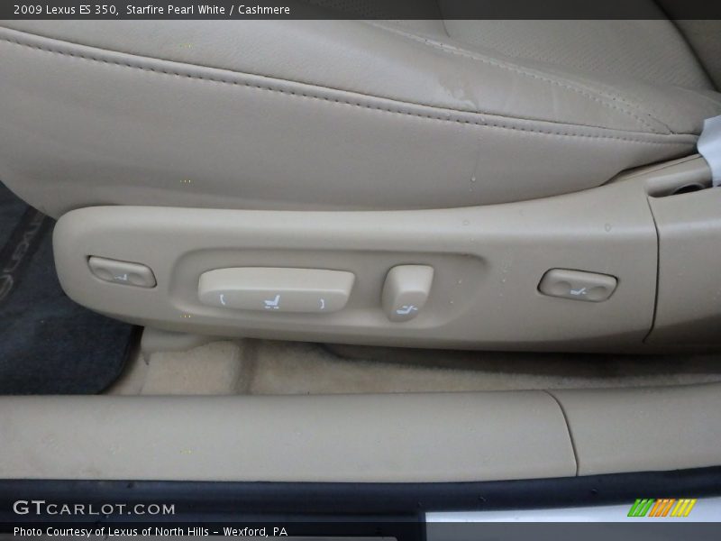 Starfire Pearl White / Cashmere 2009 Lexus ES 350