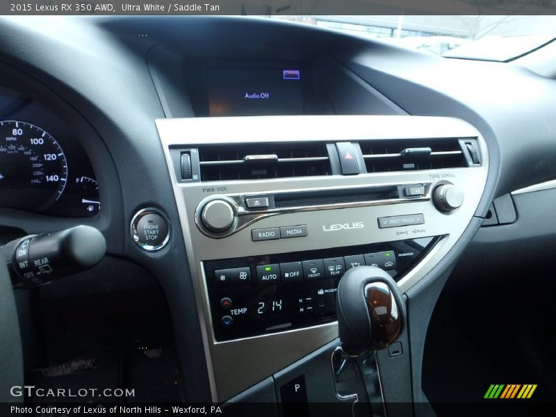 Ultra White / Saddle Tan 2015 Lexus RX 350 AWD