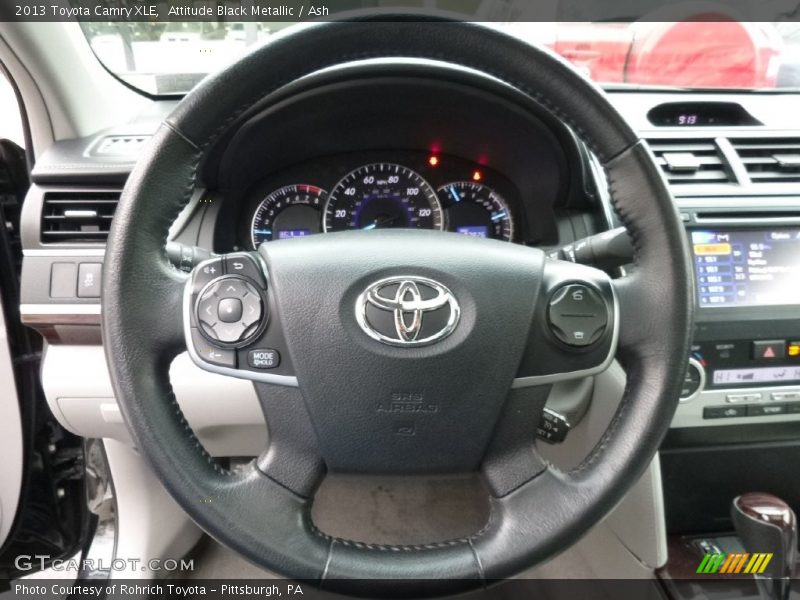Attitude Black Metallic / Ash 2013 Toyota Camry XLE