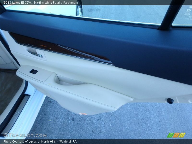 Starfire White Pearl / Parchment 2013 Lexus ES 350