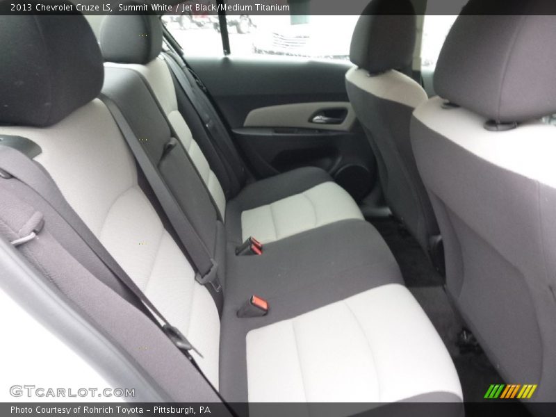 Summit White / Jet Black/Medium Titanium 2013 Chevrolet Cruze LS