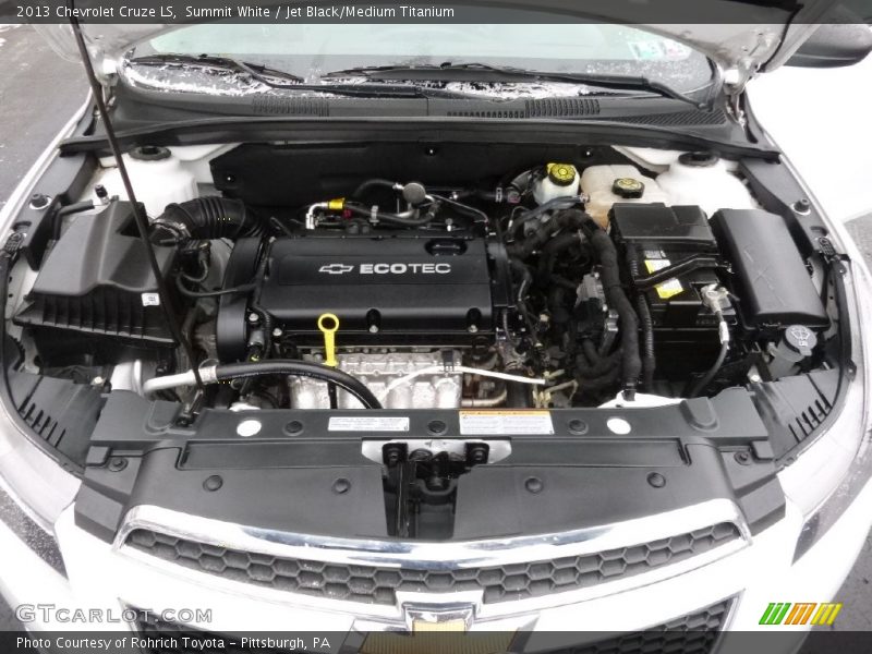 Summit White / Jet Black/Medium Titanium 2013 Chevrolet Cruze LS