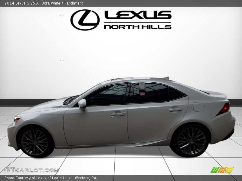 Ultra White / Parchment 2014 Lexus IS 250