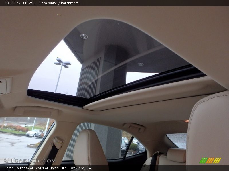 Ultra White / Parchment 2014 Lexus IS 250