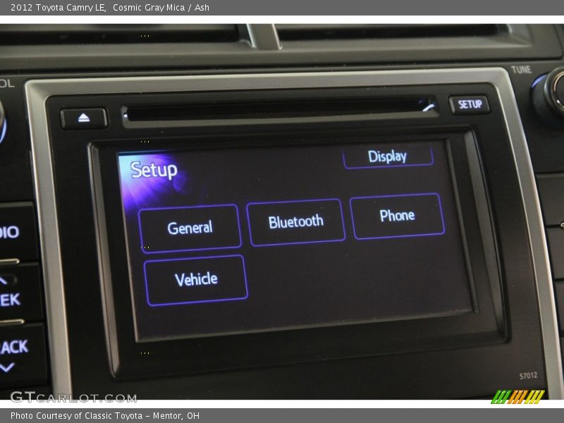 Cosmic Gray Mica / Ash 2012 Toyota Camry LE