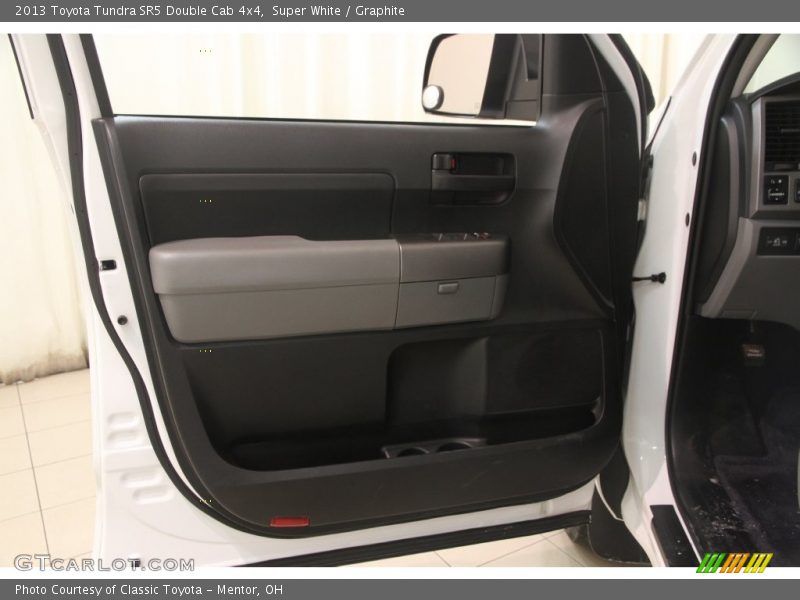 Super White / Graphite 2013 Toyota Tundra SR5 Double Cab 4x4