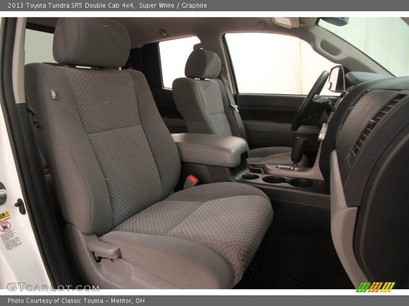 Super White / Graphite 2013 Toyota Tundra SR5 Double Cab 4x4