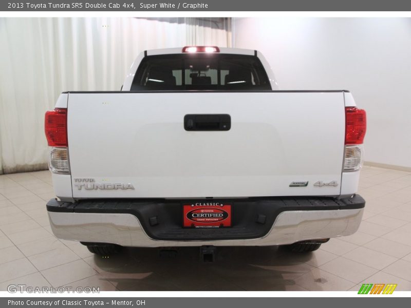 Super White / Graphite 2013 Toyota Tundra SR5 Double Cab 4x4