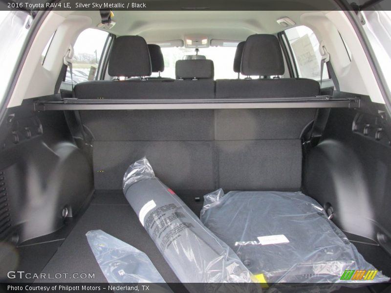 Silver Sky Metallic / Black 2016 Toyota RAV4 LE