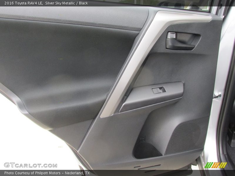 Silver Sky Metallic / Black 2016 Toyota RAV4 LE