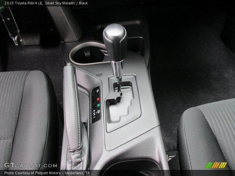 Silver Sky Metallic / Black 2016 Toyota RAV4 LE