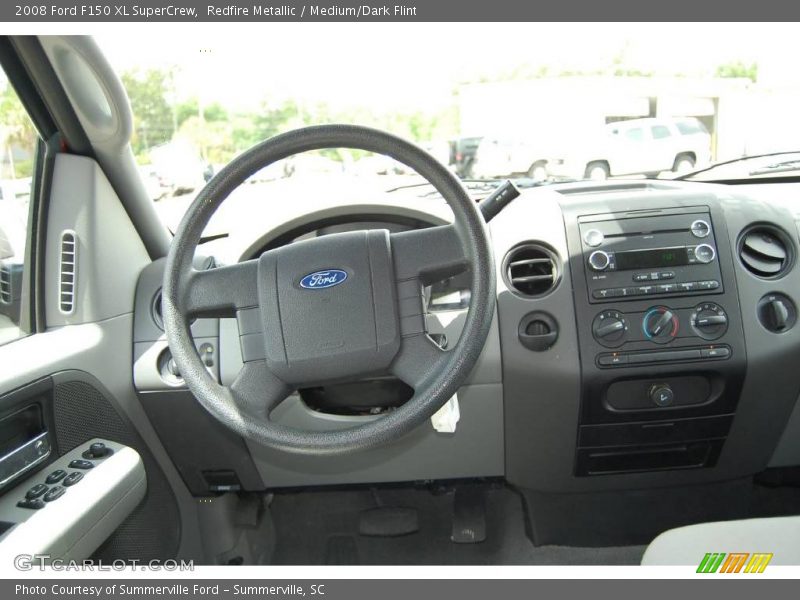 Redfire Metallic / Medium/Dark Flint 2008 Ford F150 XL SuperCrew