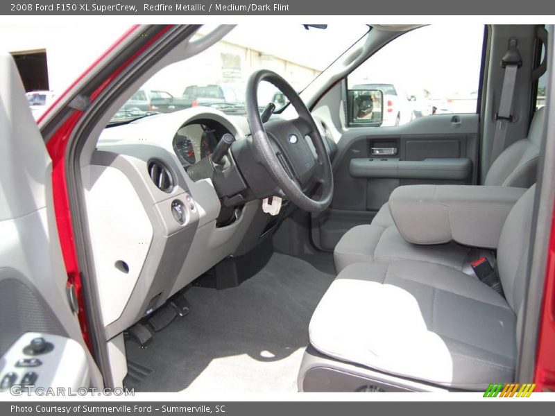 Redfire Metallic / Medium/Dark Flint 2008 Ford F150 XL SuperCrew