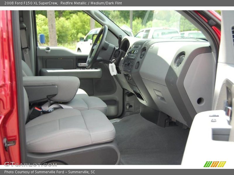 Redfire Metallic / Medium/Dark Flint 2008 Ford F150 XL SuperCrew
