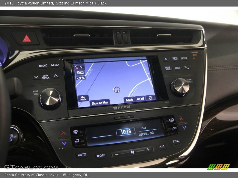 Sizzling Crimson Mica / Black 2013 Toyota Avalon Limited