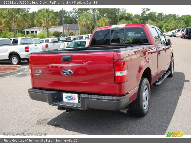 Redfire Metallic / Medium/Dark Flint 2008 Ford F150 XL SuperCrew