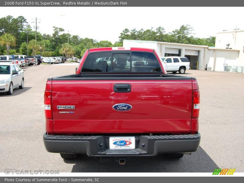 Redfire Metallic / Medium/Dark Flint 2008 Ford F150 XL SuperCrew