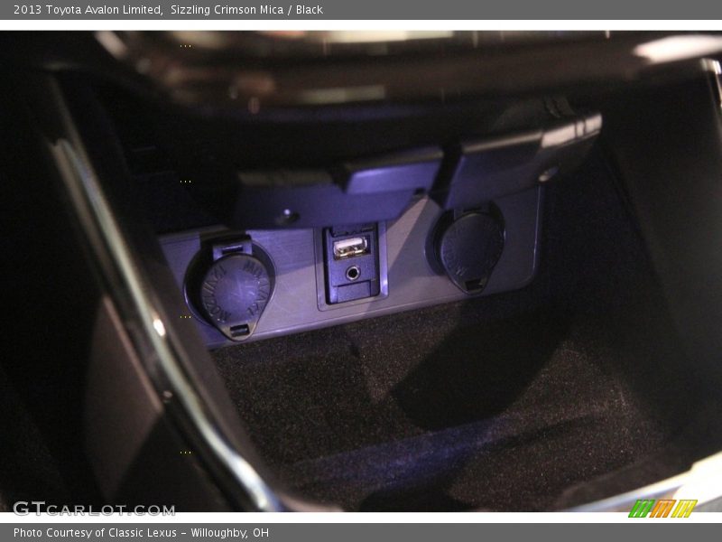 Sizzling Crimson Mica / Black 2013 Toyota Avalon Limited