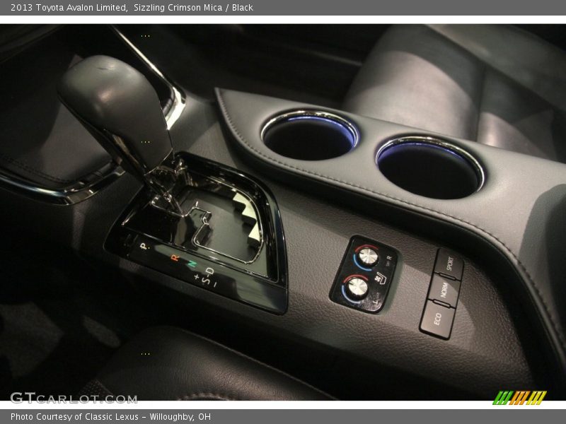 Sizzling Crimson Mica / Black 2013 Toyota Avalon Limited