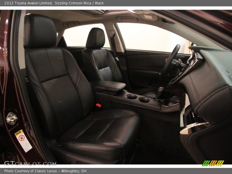 Sizzling Crimson Mica / Black 2013 Toyota Avalon Limited