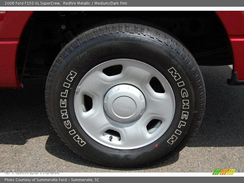 Redfire Metallic / Medium/Dark Flint 2008 Ford F150 XL SuperCrew