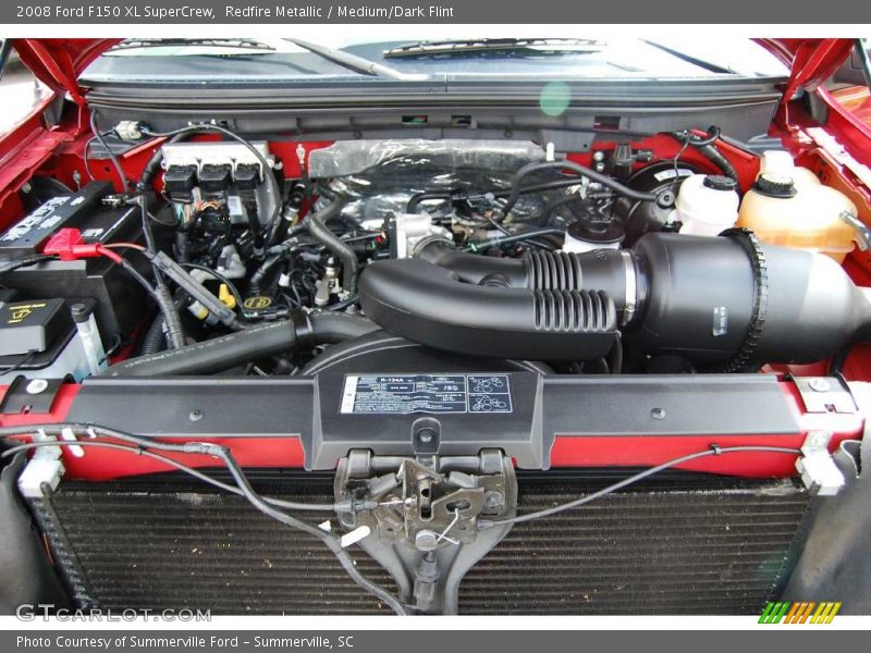 Redfire Metallic / Medium/Dark Flint 2008 Ford F150 XL SuperCrew
