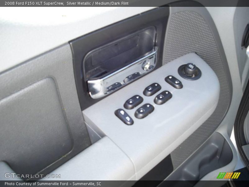 Silver Metallic / Medium/Dark Flint 2008 Ford F150 XLT SuperCrew