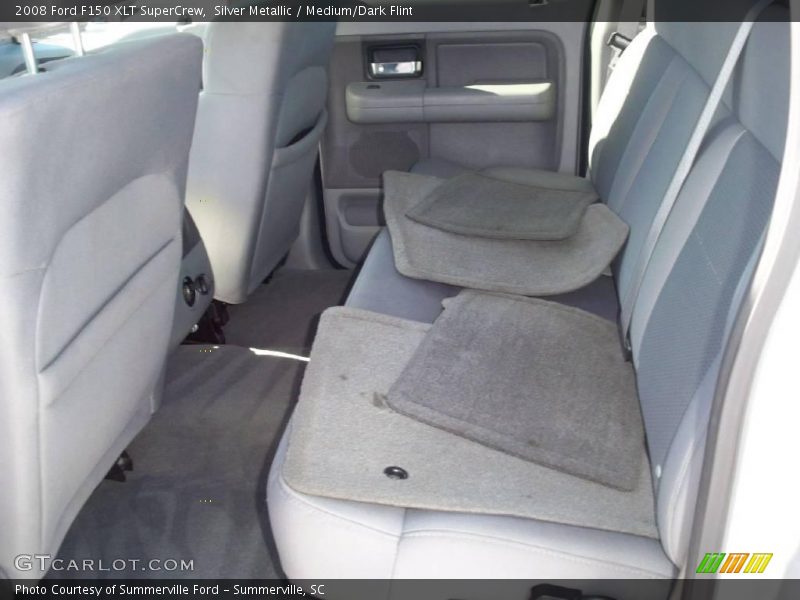 Silver Metallic / Medium/Dark Flint 2008 Ford F150 XLT SuperCrew