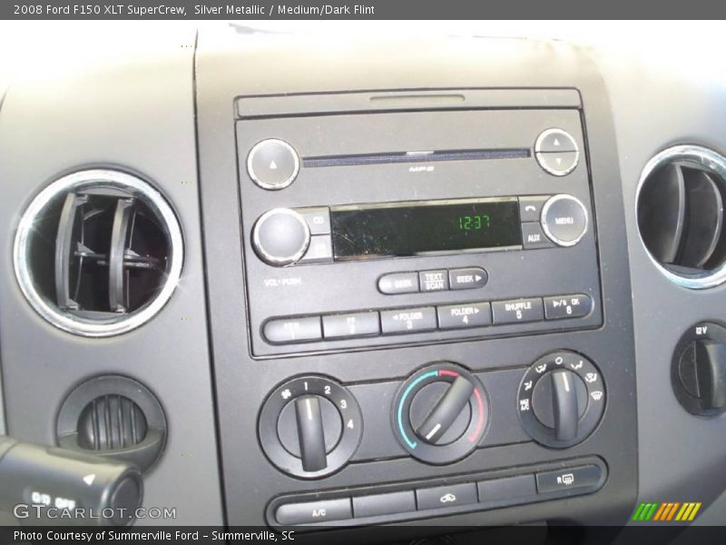 Silver Metallic / Medium/Dark Flint 2008 Ford F150 XLT SuperCrew