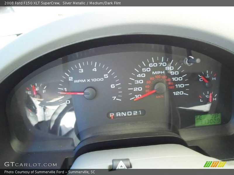 Silver Metallic / Medium/Dark Flint 2008 Ford F150 XLT SuperCrew